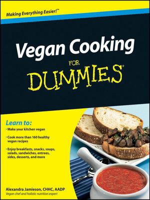 cover image of Vegan Cooking For Dummies